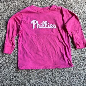 3t Pink Philadelphia Phillies long sleeve Bryce Harper Rally House